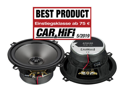 AXTON 13 cm 2-Way Coaxial