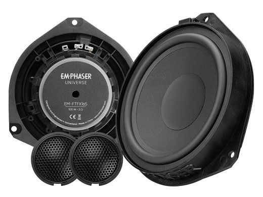EMPHASER EM-FTFX165 16.5 cm Compo für Fiat