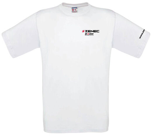 T-Shirt ZENEC E>GO weiss Gr.XXL