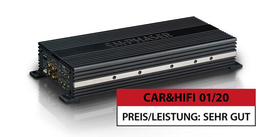 EMPHASER Sense Amplifier 4 x 70 W RMS Class AB