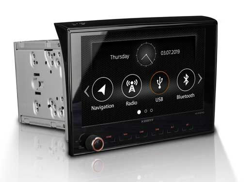 XZENT X-F270 8" DAB Infotainer for Fiat Ducato
