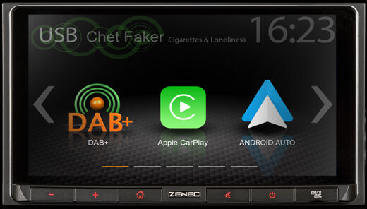 ZENEC Z-N528 2-DIN DAB+ Infotainer mit CP/GAA